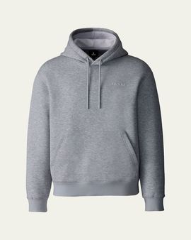 Mackage Men's Krystian Double-Face Jersey Logo Hoodie