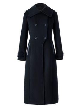 Mackage Women's Elodie Double-Breasted Wool Coat