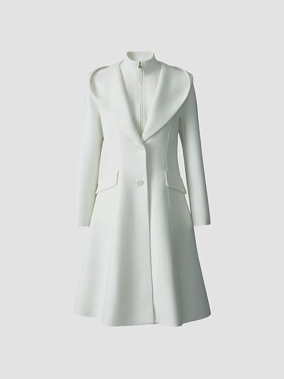 Mackage Women's Gloria Wool Removable Bib Coat