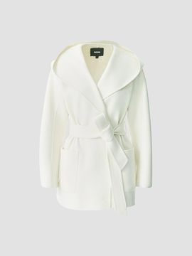 Mackage Women's Paya Double-Face Wool Bathrobe Wrap Coat