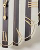 MacKenzie-Childs Courtly Stripe Wall Clock - 2