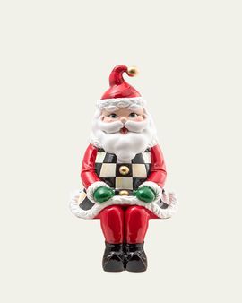 MacKenzie-Childs Granny Kitsch Santa Stocking Hook