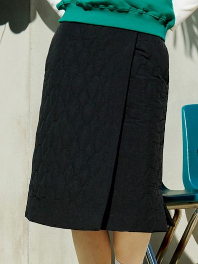 macky Always Macky Long Skirt [Black]
