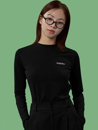 macky Basic Spring Inner T-shirt (Black)