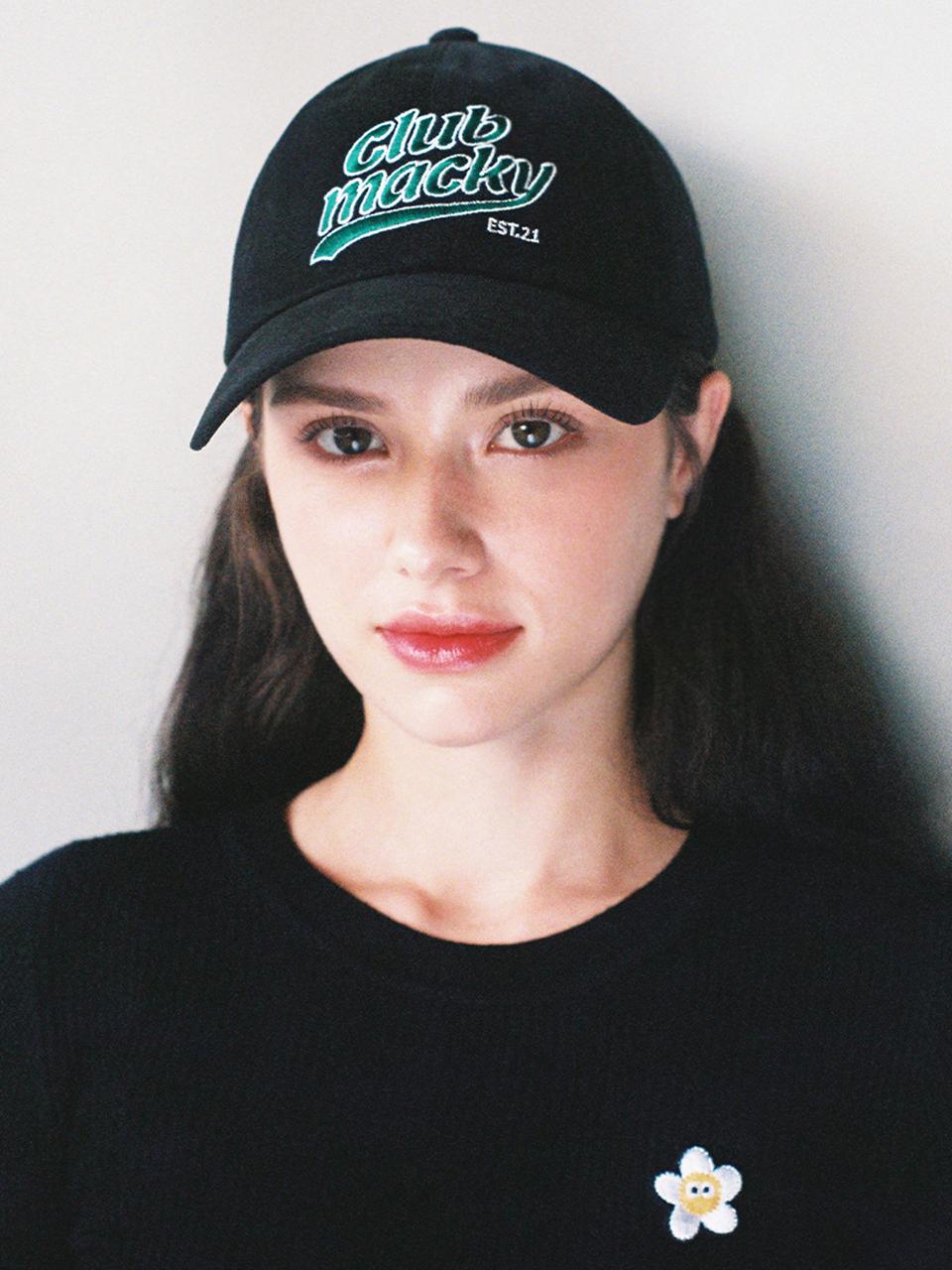 macky flua ball cap [black]