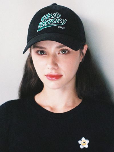 macky flua ball cap [black]