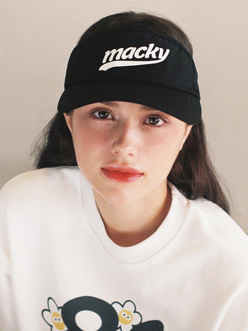 macky Flua Sun Visor [Black]