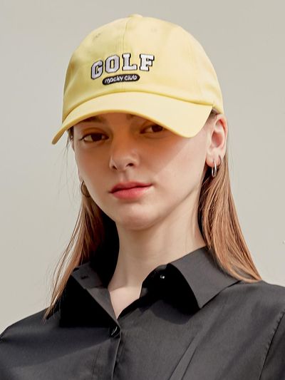 macky labe golf ballcap hat [yellow]