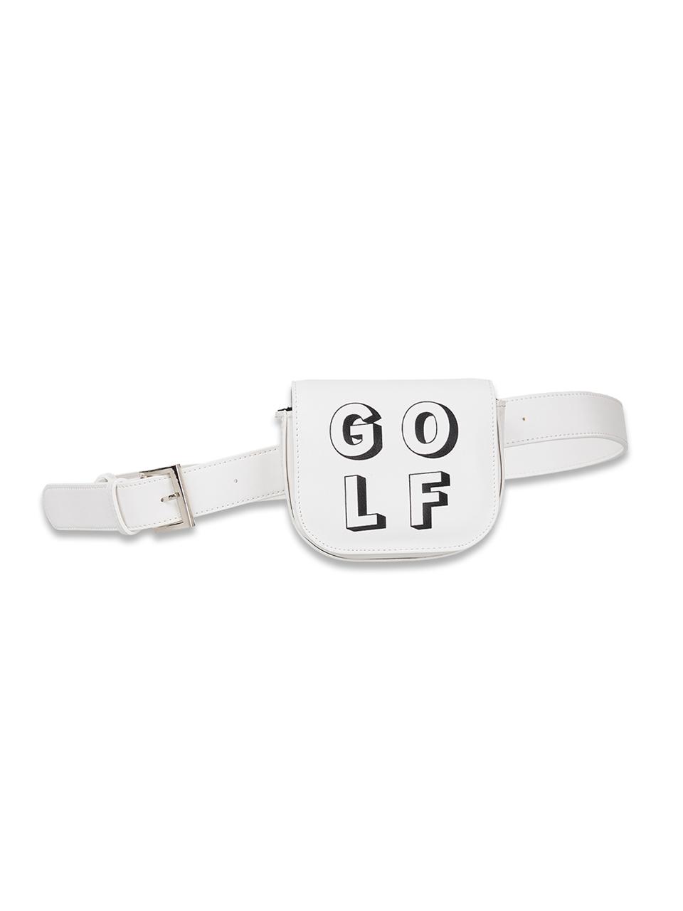 macky Mini Pouch Belt Bag White