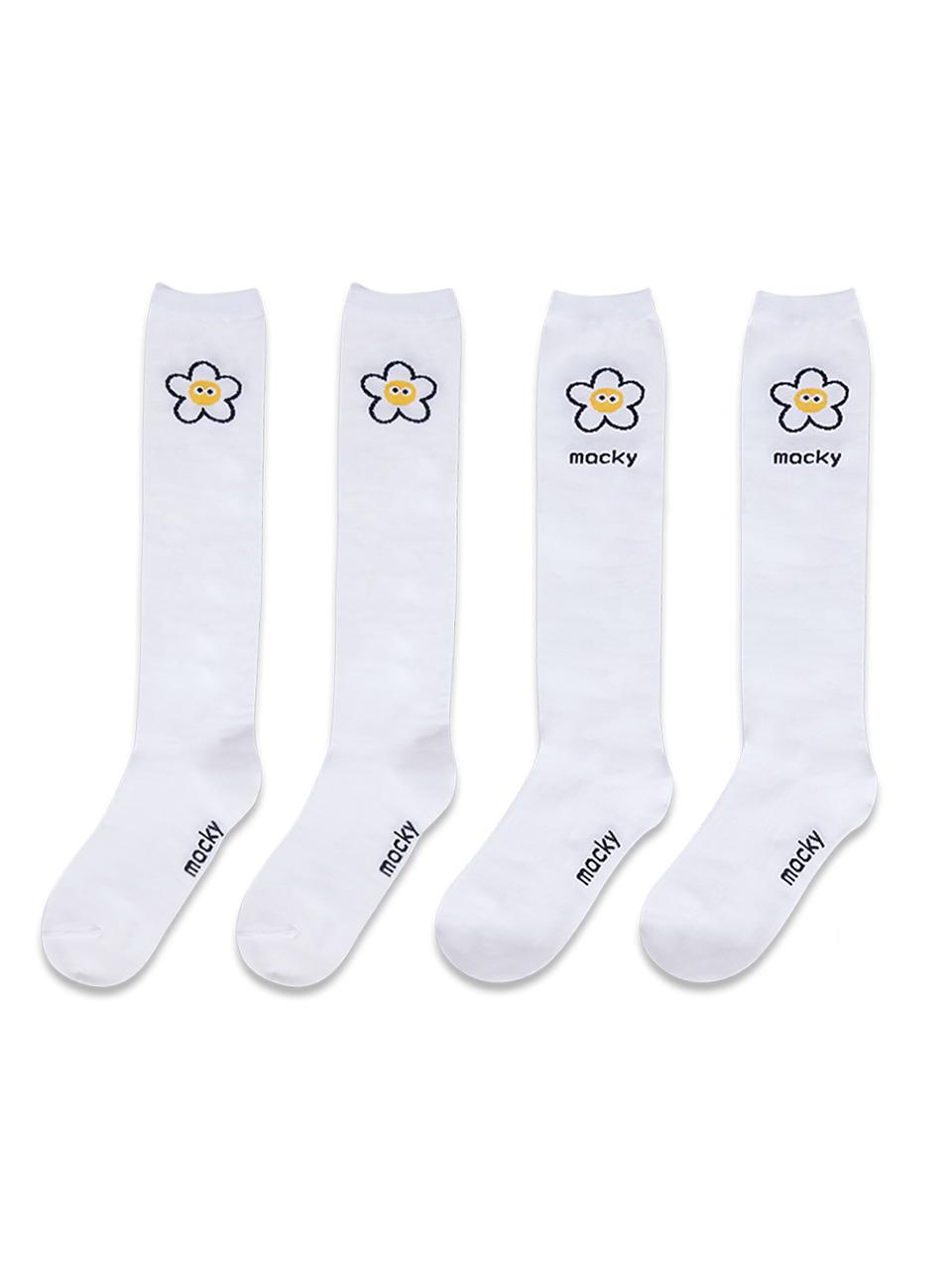 macky Point Knee 2-pair Socks