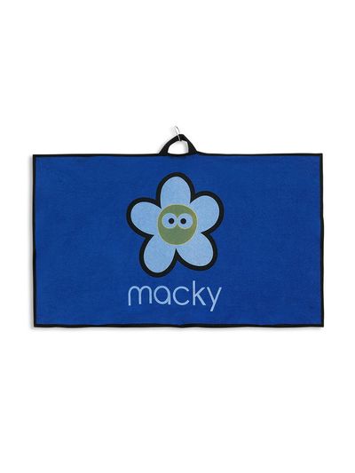 macky Signature Caddie Bag Towel Accessories [Blue]