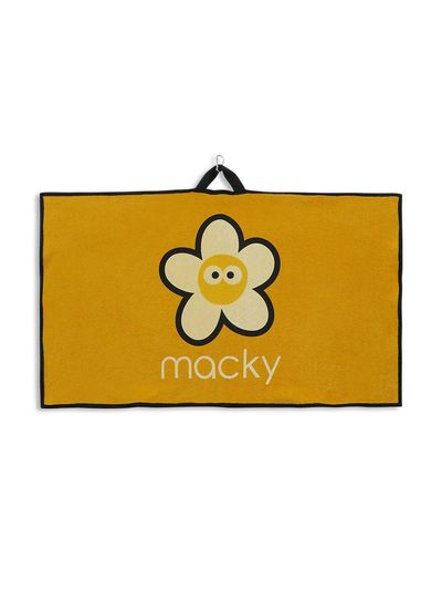 macky Signature Caddie Bag Towel [Yellow]