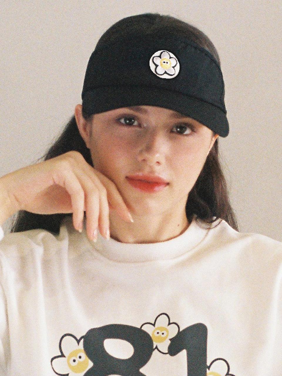 macky Signature Sun Visor Hat [Black]