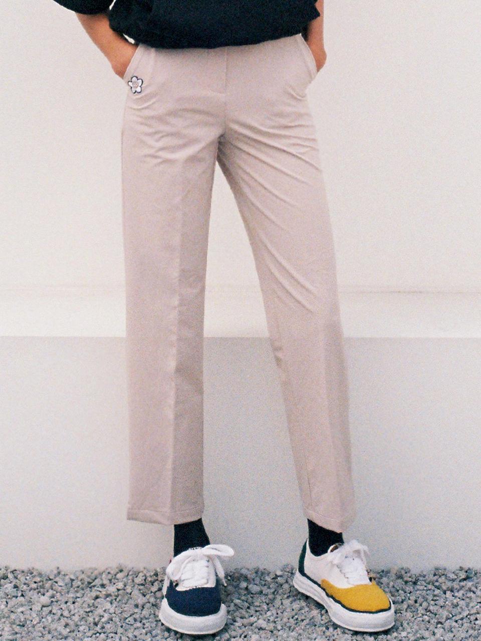 macky Straight Fit Golf Pants [Beige]