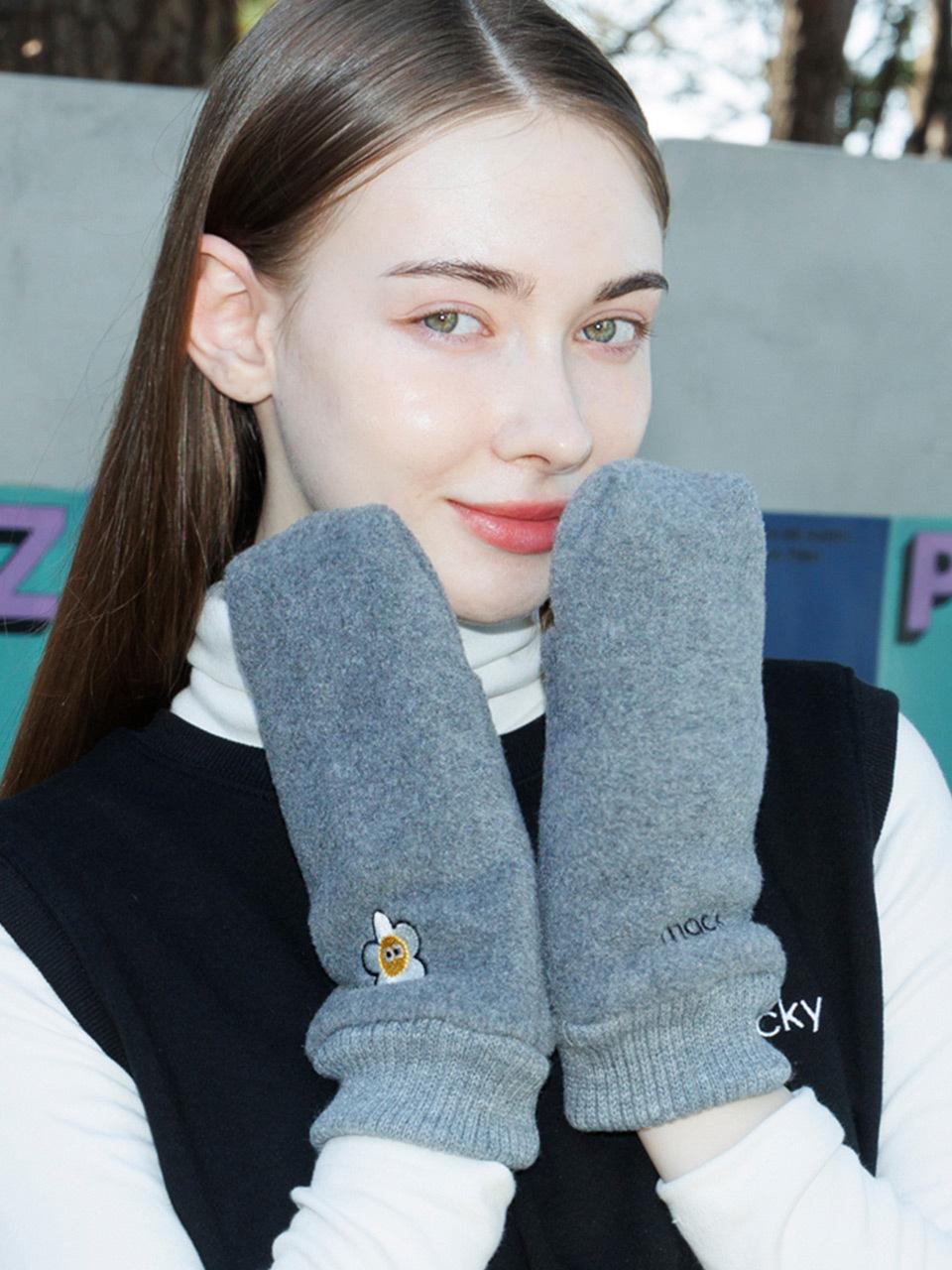macky winter golf gloves [grey]