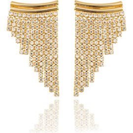 MacRae & Co. MacRae & Co. Izzy Pavé Fringe Earrings
