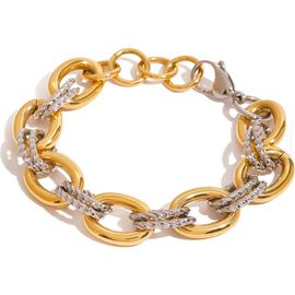 MacRae & Co. MacRae & Co. Mixed Metallic Link Bracelet