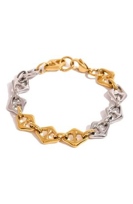 MacRae & Co. MacRae & Co. Mixed Metallic Mariner Link Bracelet