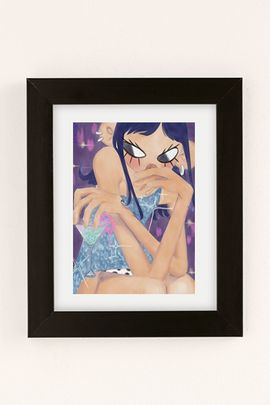 Mada Mada Glamorom Art Print in Black Matte Frame at Urban Outfitters