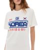 Made Some Sportswear Made Some Sportswear Korea Sportswear T-Shirt White/Blue - 1