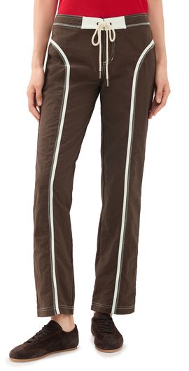 Made Some Sportswear Made Some Sportswear Pants Brown/White