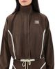 Made Some Sportswear Made Some Sportswear Warm Up Jacket Brown/White - 1