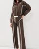 Made Some Sportswear Made Some Sportswear Warm Up Jacket Brown/White - 2