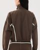 Made Some Sportswear Made Some Sportswear Warm Up Jacket Brown/White - 4