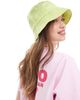 Madein. Madein. bucket hat in green satin - 3