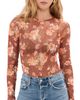 Madelynne Madelynne Maple Thong Bodysuit RUST ROSE - 1