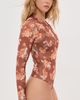 Madelynne Madelynne Maple Thong Bodysuit RUST ROSE - 4