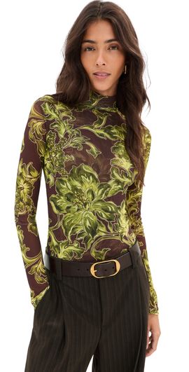 Madelynne Madelynne Rosette Bodysuit Olive