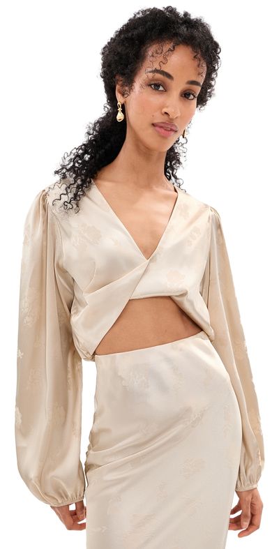 Madelynne Madelynne Willow Top Cream Floral
