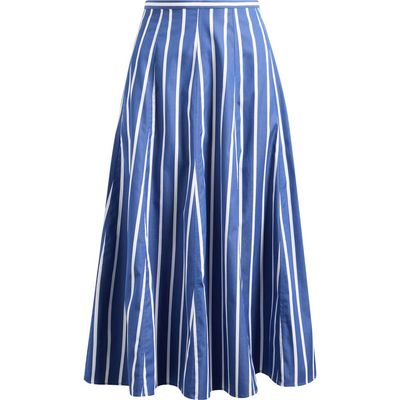Madewell Madewell A-Line Poplin Midi Skirt