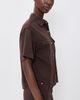 Madewell Madewell Airy Denim Utility-Pocket Shirt Cocoa - 4