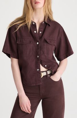 Madewell Madewell Airy Denim Utility Pocket Shirt