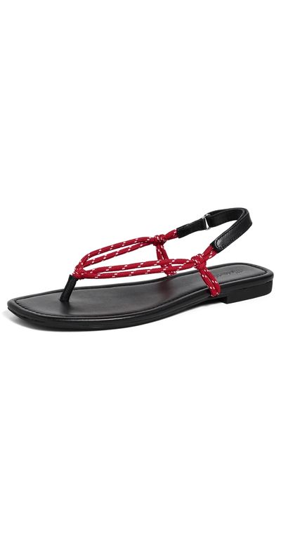 Madewell Madewell Aliyah Paracord Sandals Festival Red