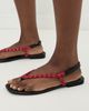 Madewell Madewell Aliyah Paracord Sandals Festival Red - 3