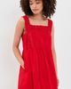 Madewell Madewell Allie Dress Varsity Red - 2