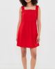 Madewell Madewell Allie Dress Varsity Red - 5