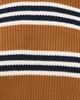 Madewell Madewell Arden Rollneck Cotton Pullover Acorn And Navy Trio Stripe - 6