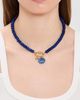 Madewell Madewell Beaded Charm Carabiner Necklace Lapis One - 3