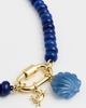 Madewell Madewell Beaded Charm Carabiner Necklace Lapis One - 4
