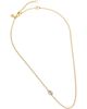 Madewell Madewell Bezel Oval Crystal Ball Chain Necklace - 1