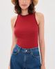 Madewell Madewell Bliss Tank Top Red Currant Stripe - 3