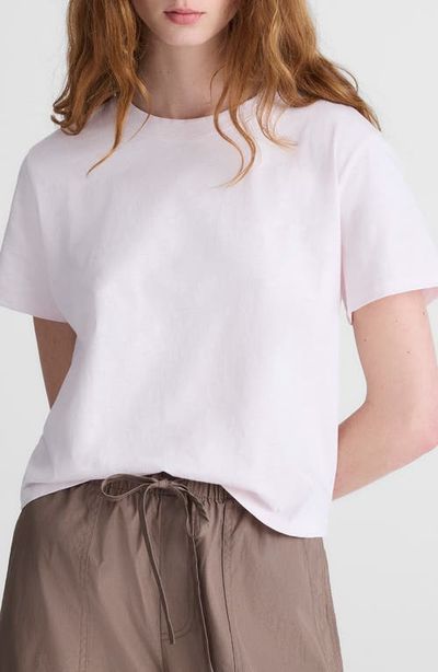 Madewell Madewell Boxy Crop Cotton Slub T-Shirt