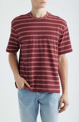 Madewell Madewell Boxy Jacquard Stripe T-Shirt