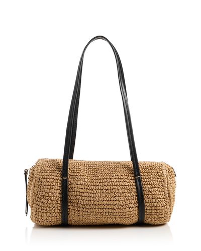 Madewell Madewell Brioche Woven Raffia Shoulder Bag