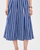 Madewell Madewell Charli Skirt Petrol Navy Stripe - 2