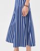 Madewell Madewell Charli Skirt Petrol Navy Stripe - 4